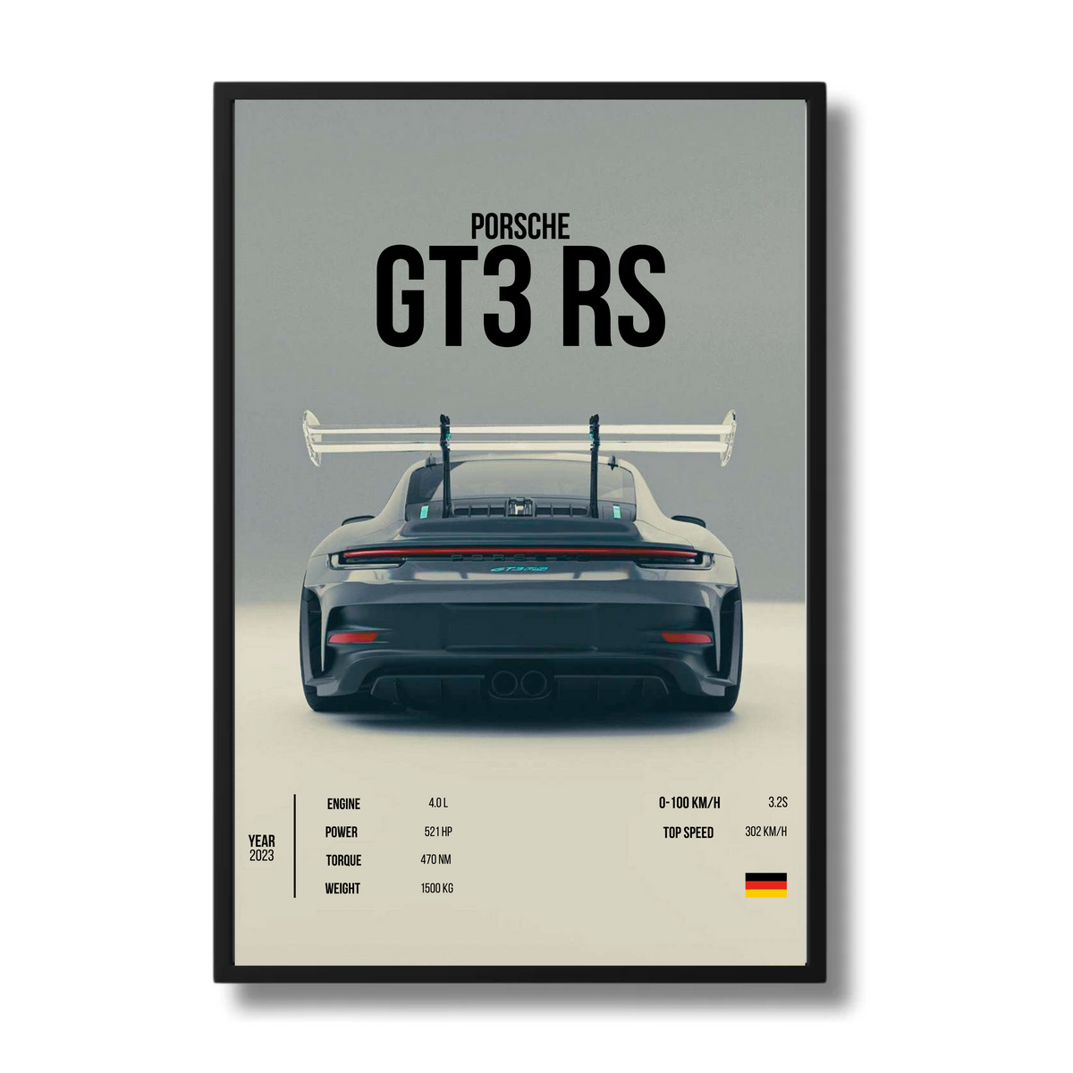Custom Car Poster