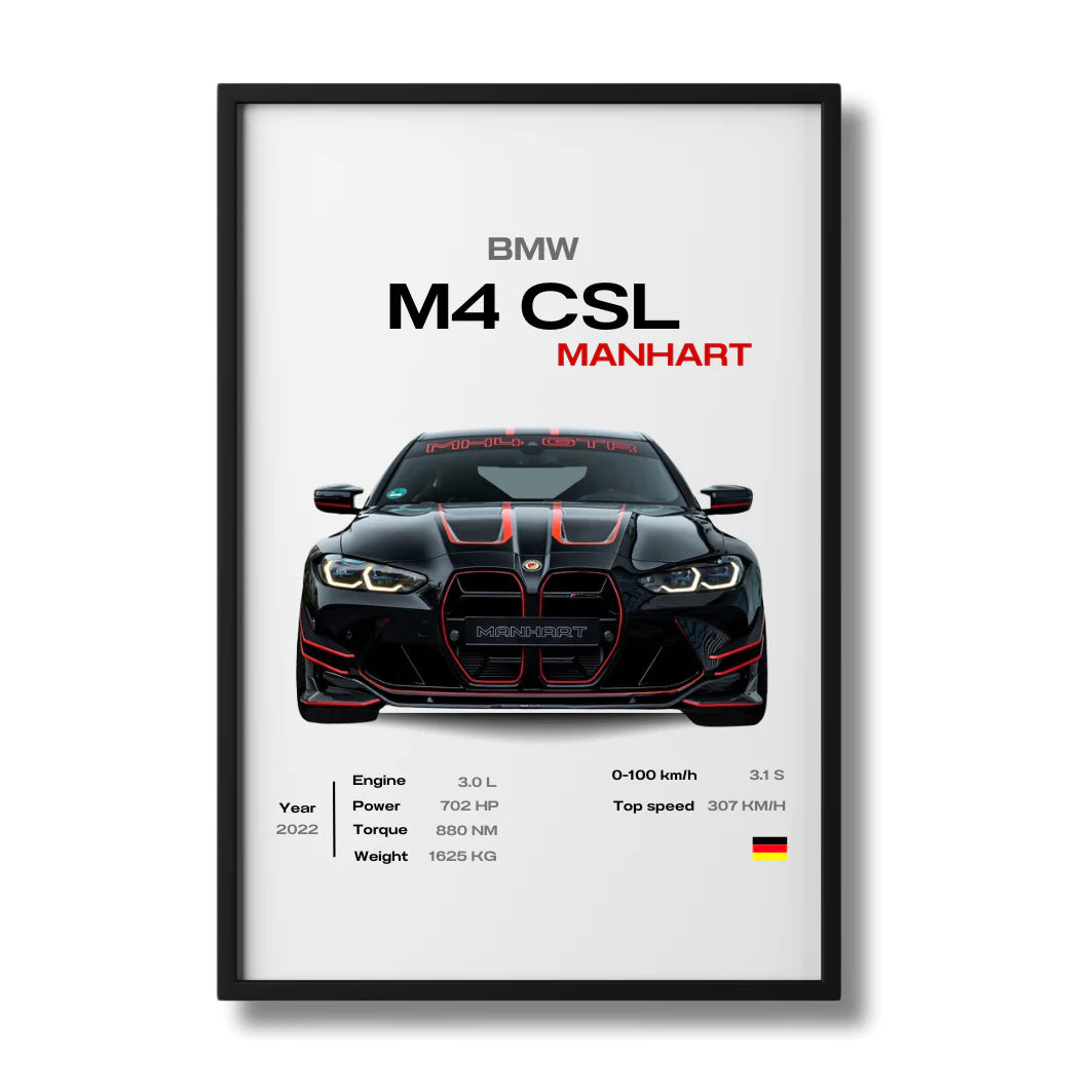 BMW M4 CSL Manhart