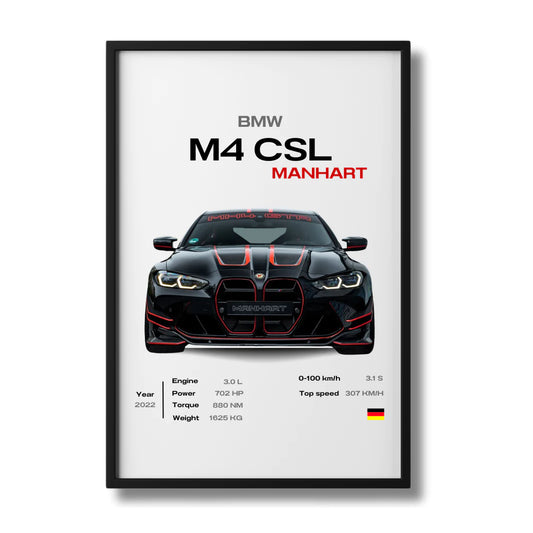 BMW M4 CSL Manhart